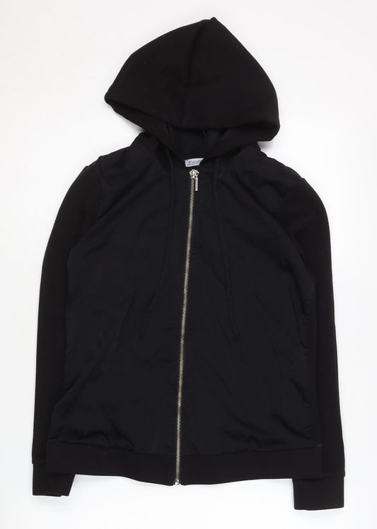 Michelle Keegan Women's Black Full Zip Hoodie Size 8