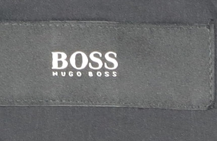 Hugo Boss Men's Grey Blazer - Size 42 Regular Fit