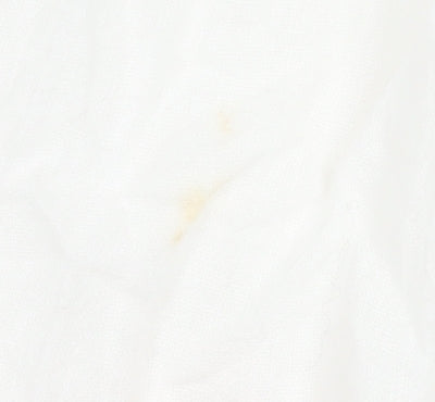 Fat Face Women's White Blouse Size 8 Sleeveless Casual