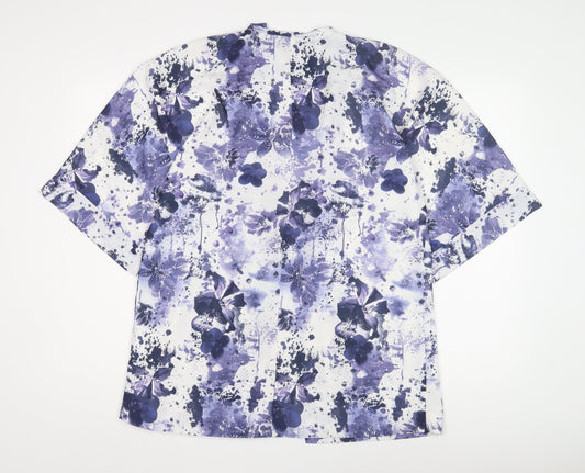 Only Women's Multicoloured Floral Kimono Size 12