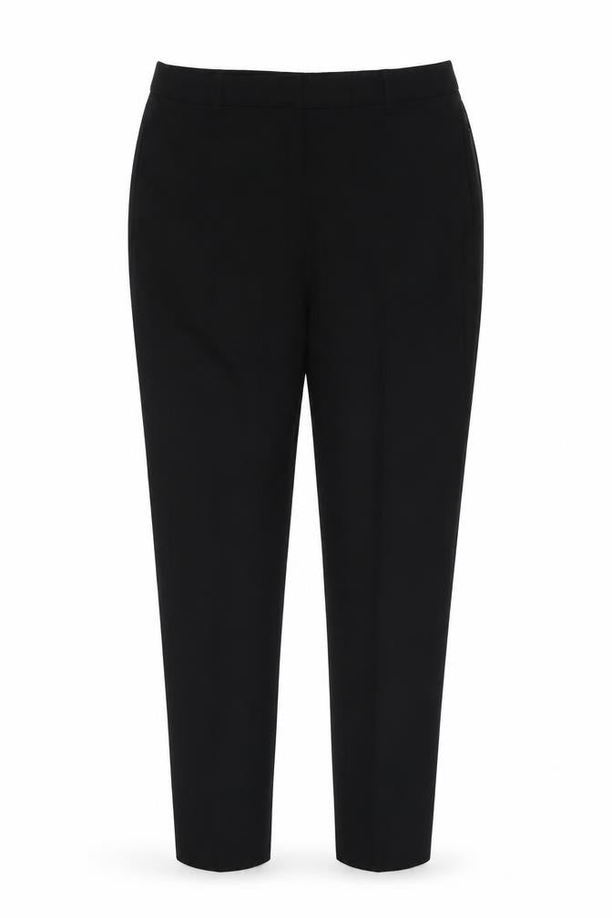 Marks and Spencer Women's Black Straight Trousers Size 14