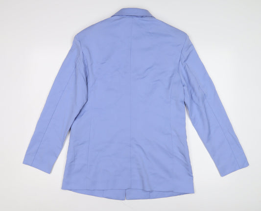 H&M Women’s Blue Blazer, XS, Single-Breasted