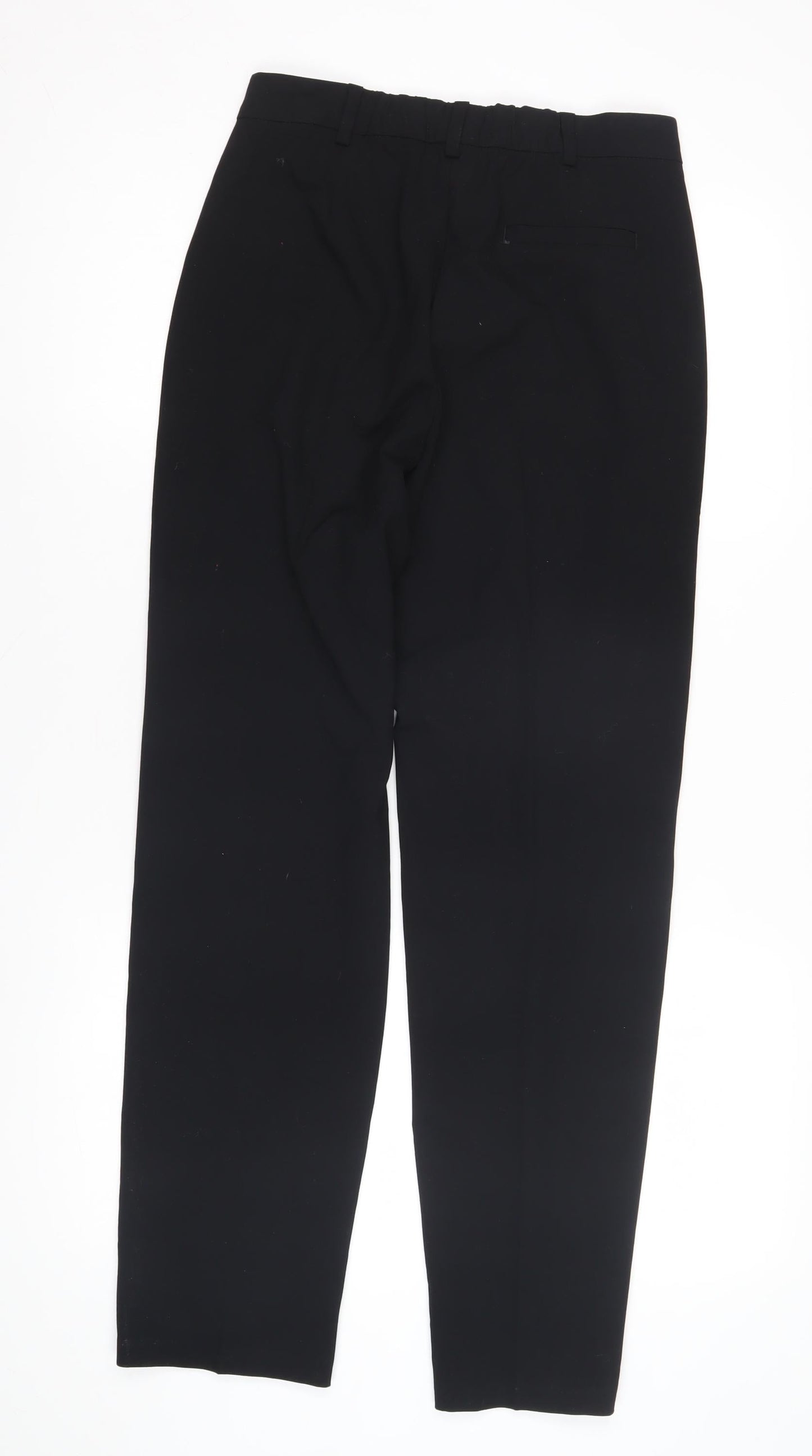 Marks and Spencer Womens Trousers Black Size 8