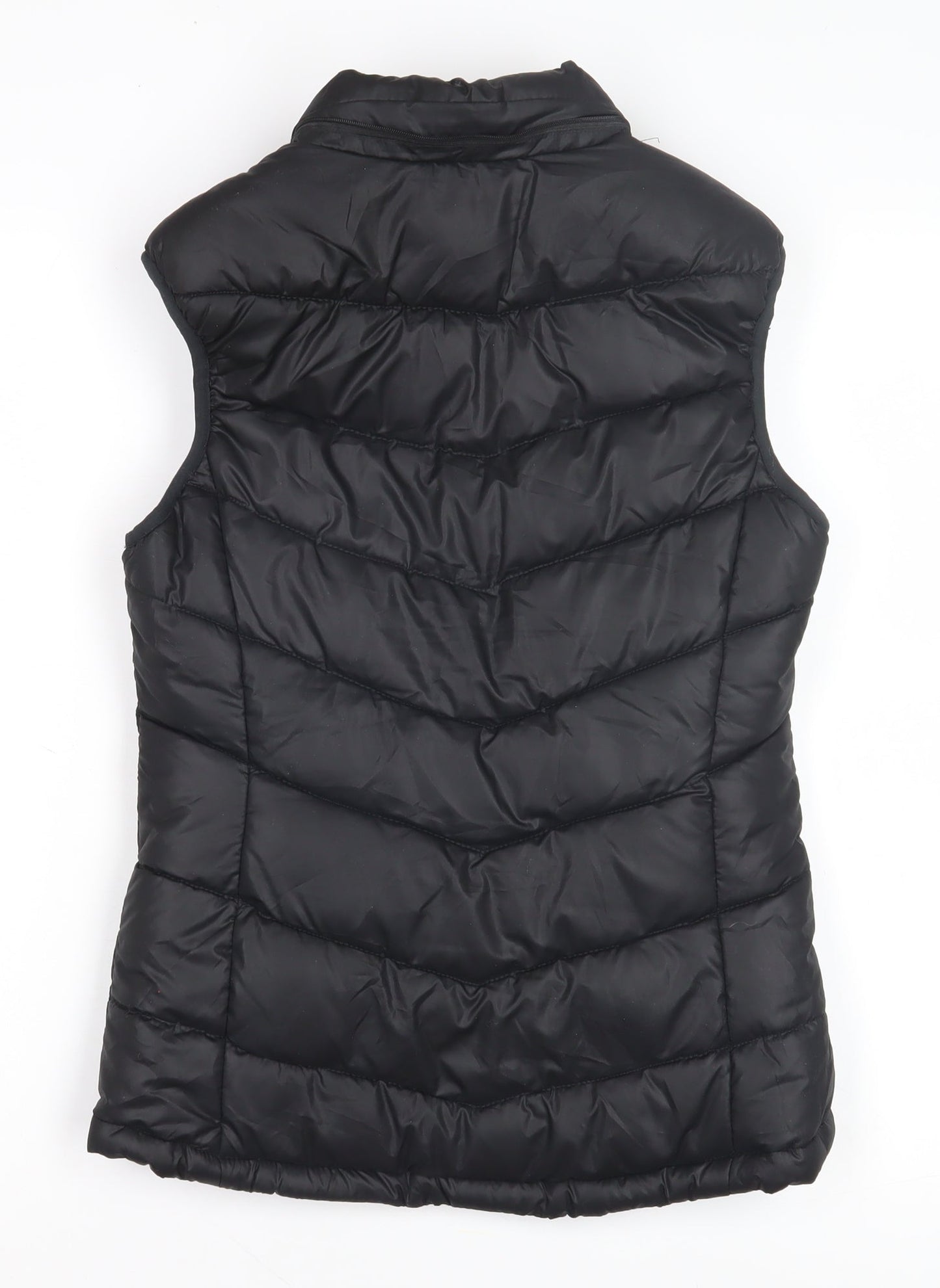 H&M Women's Black Waistcoat, Size 6, Autumn/Winter Ready