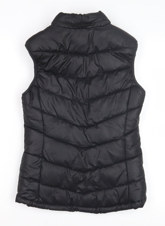H&M Women's Black Waistcoat, Size 6, Autumn/Winter Ready