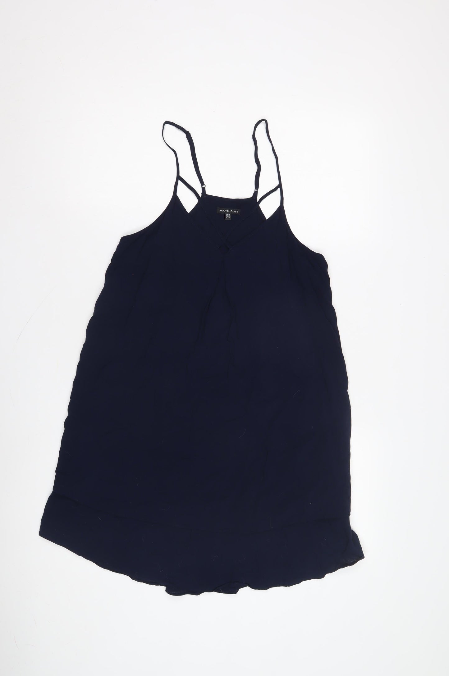 Warehouse Women's Blue Camisole Tank Top Size 10