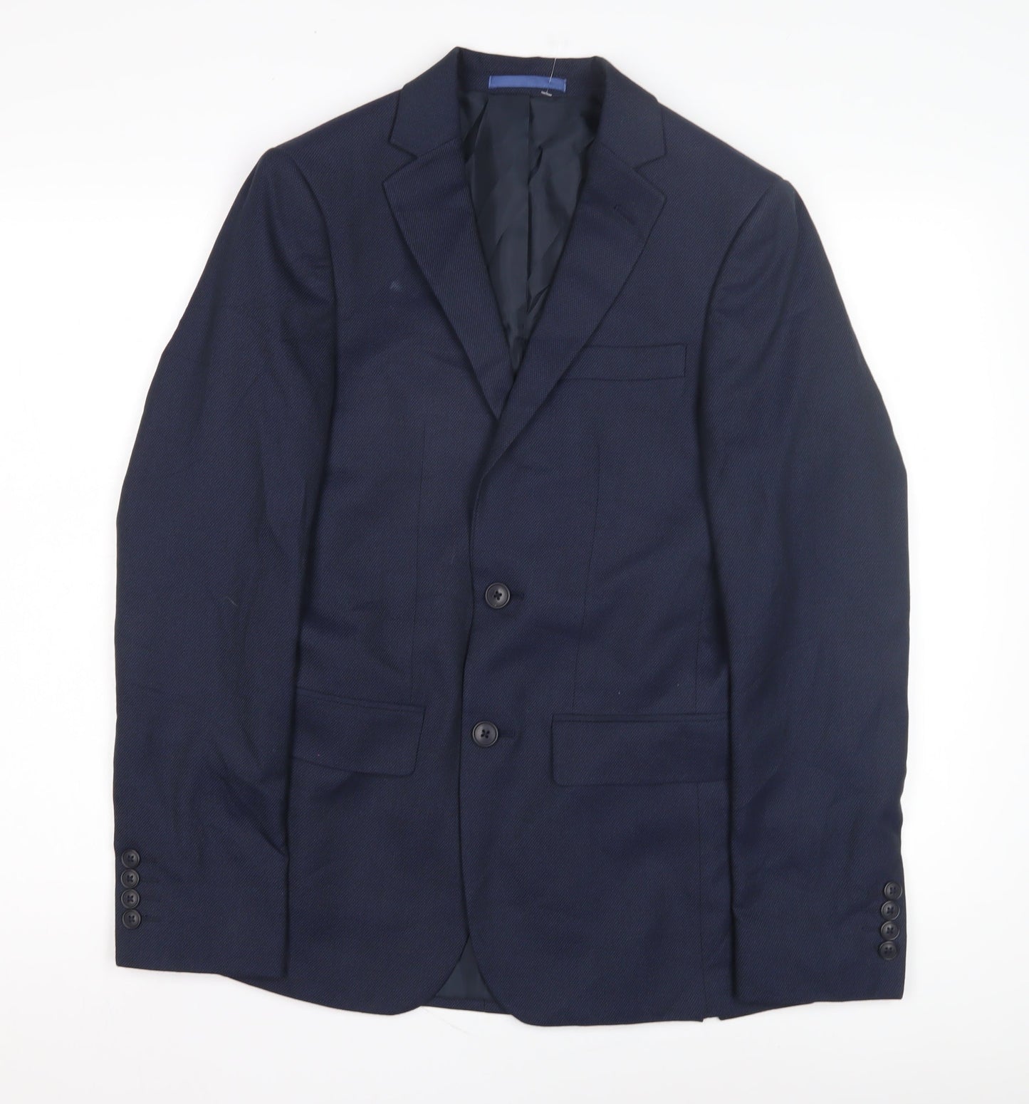 Marks and Spencer Men's Blue Slim Fit Blazer 34