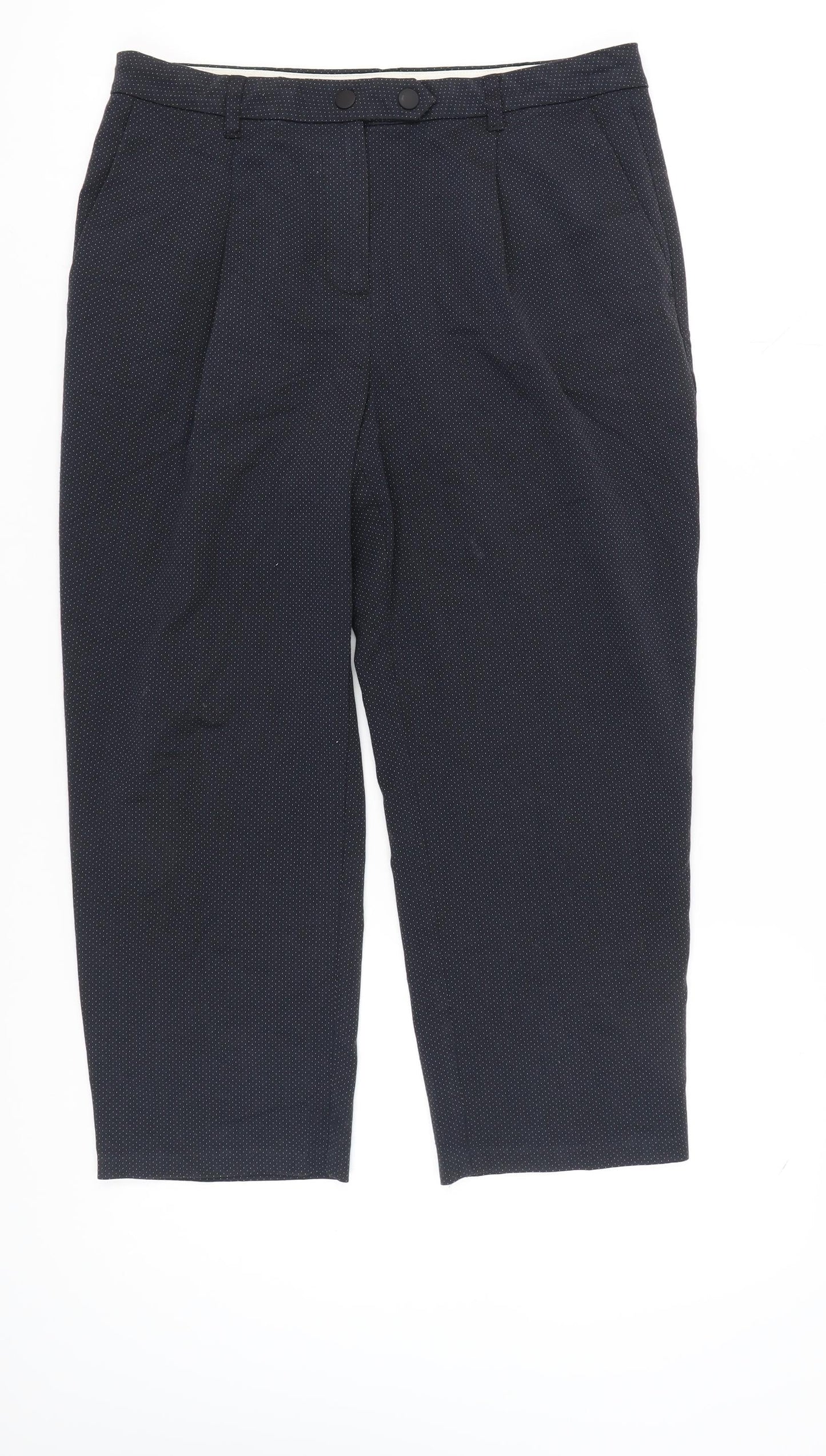 Marks and Spencer Women's Blue Trousers Size 14