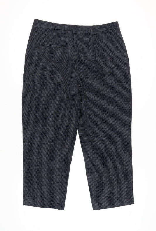 Marks and Spencer Women's Blue Trousers Size 14