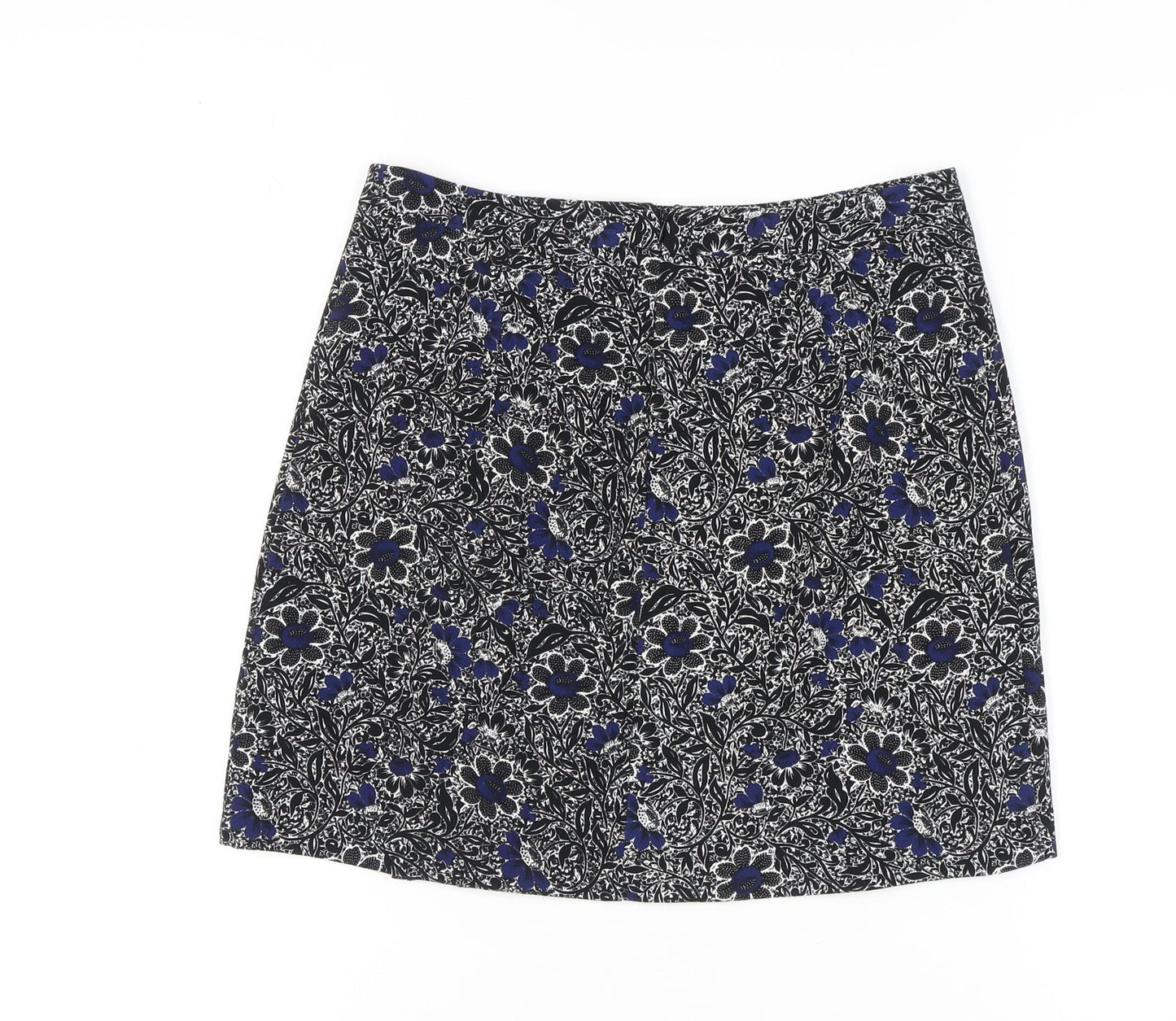 Next Women's Floral A-Line Skirt, Multicoloured, Size 8
