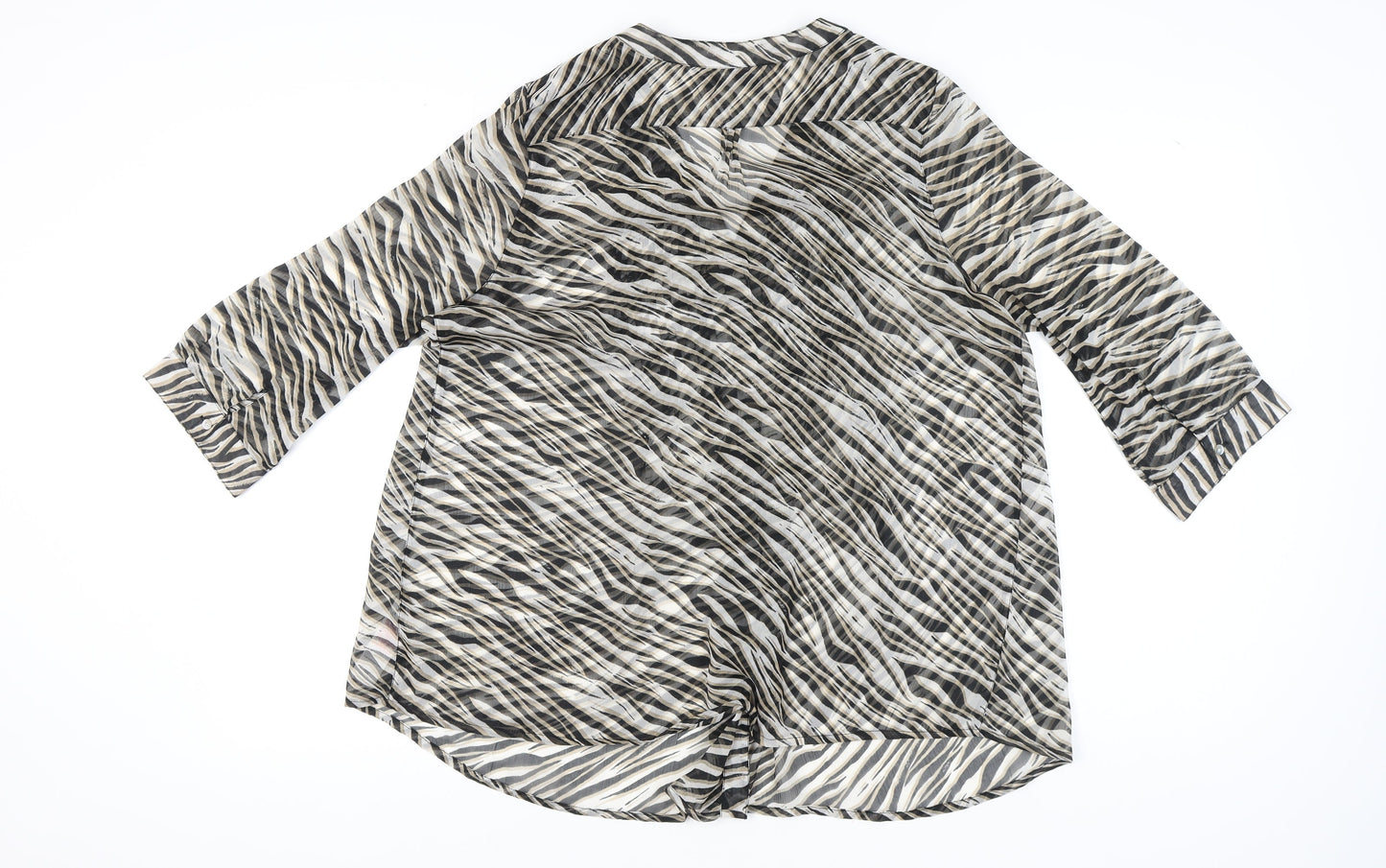 Dash Women's Multicoloured Animal Print Blouse Size 18