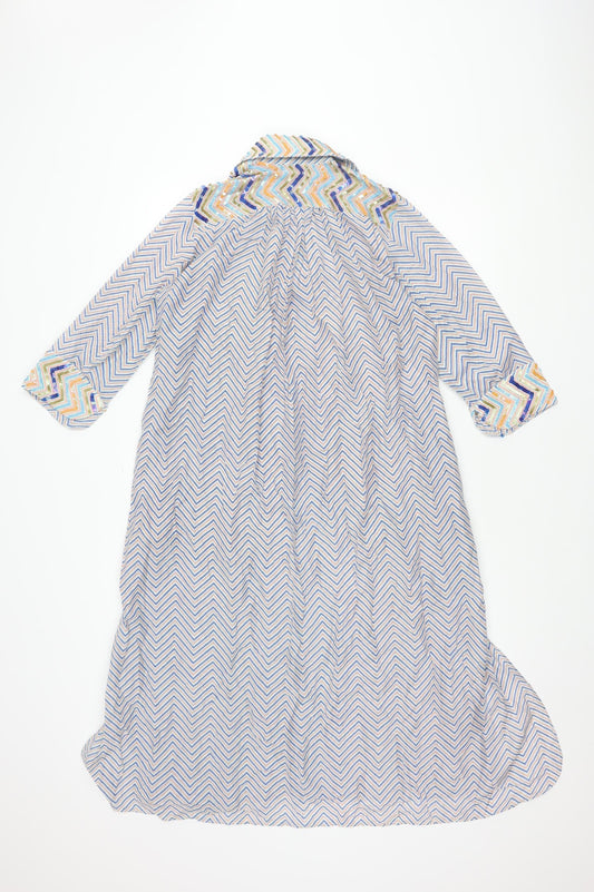 Thierry Colson Women’s Multicoloured Chevron Dress