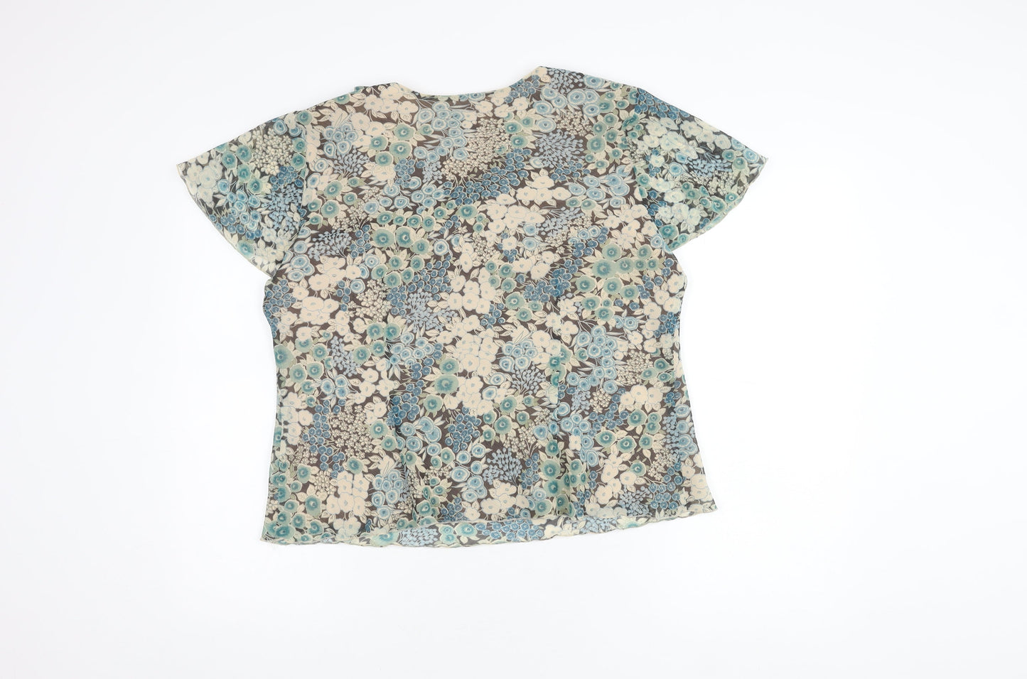 Roman Originals Women's Floral Top Size 16