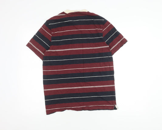 Farah Men's Striped Multicoloured T-Shirt, S