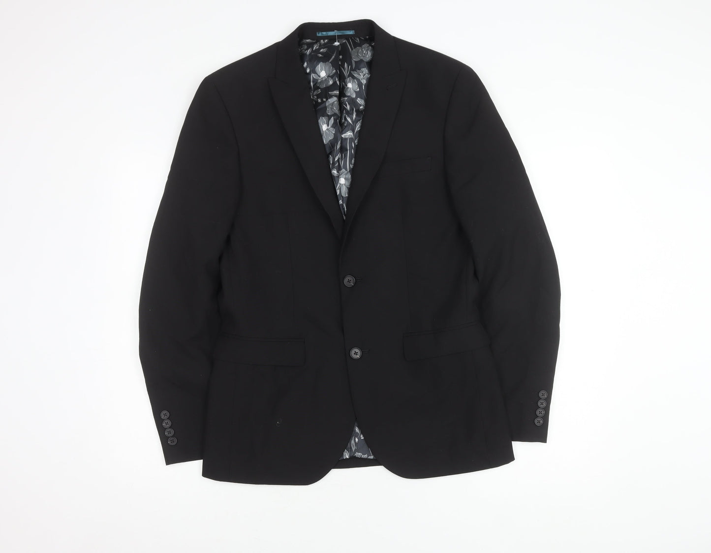 Next Men's Black Blazer, Size 38, Formal Wear
