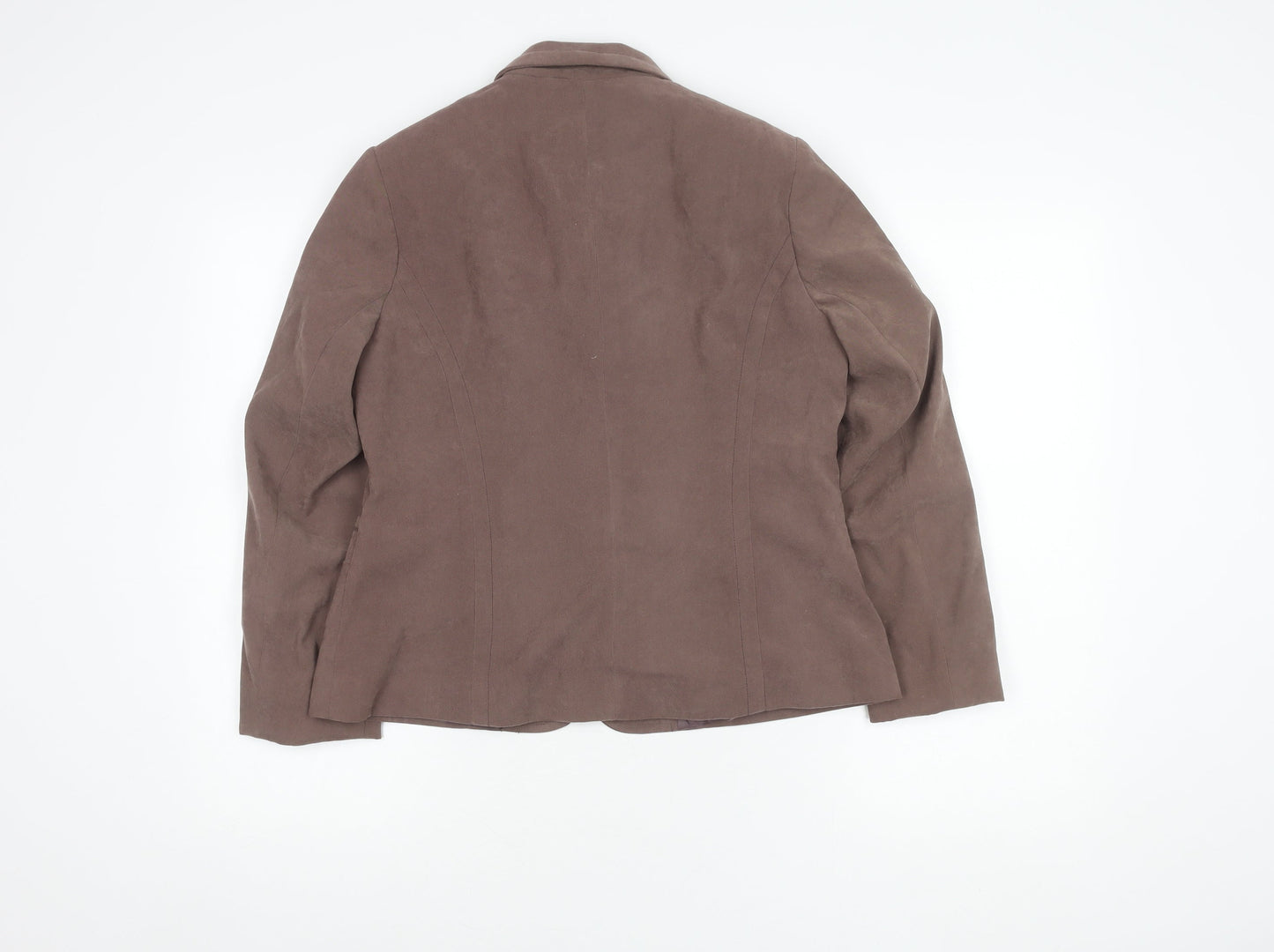 Bm Women's Brown Jacket, Size 12 - Stylish Autumn Wear
