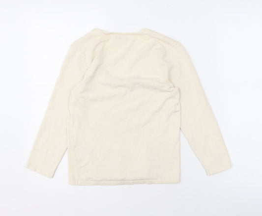 L.K. Bennett Women's Ivory Silk Blend Top XS