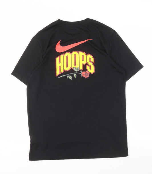 Nike Men's Black Sports Graphic T-Shirt M