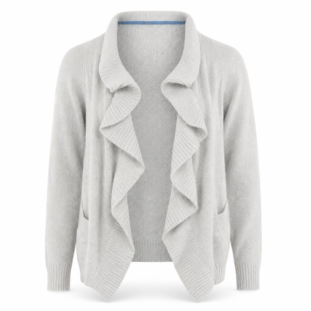 Womens UK 14 Regular White Stuff Grey Cardigan