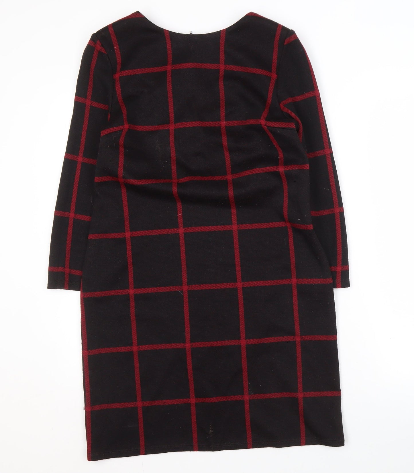 Phase Eight Women’s Black Check Sheath Dress Size 12