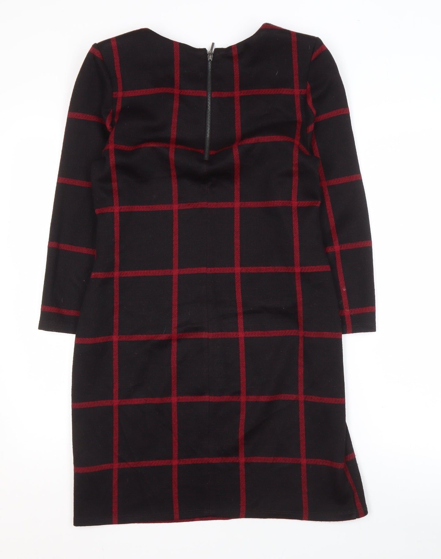 Phase Eight Women’s Black Check Sheath Dress Size 12