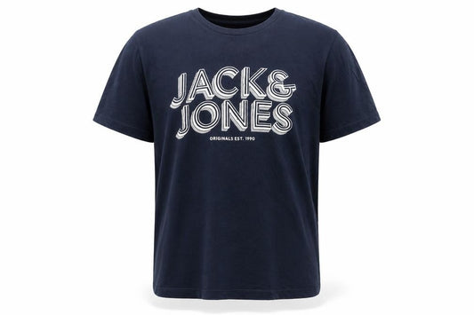 Mens UK Size M JACK & JONES Blue  Cotton T-Shirt