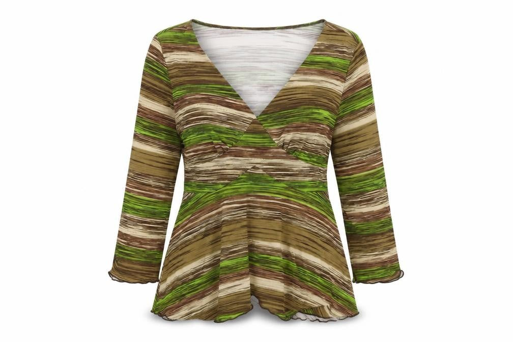 Womens UK Size XL j.t.b. Multicoloured Polyester Blend Blouse