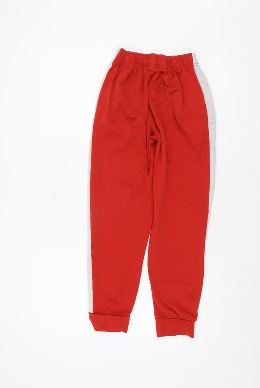 Reebok Boys Red Jogger Trousers 11-12 Years