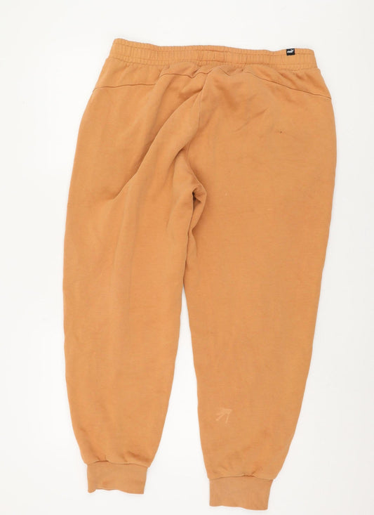 Puma Unisex Brown Jogger Trousers XL Casual Wear