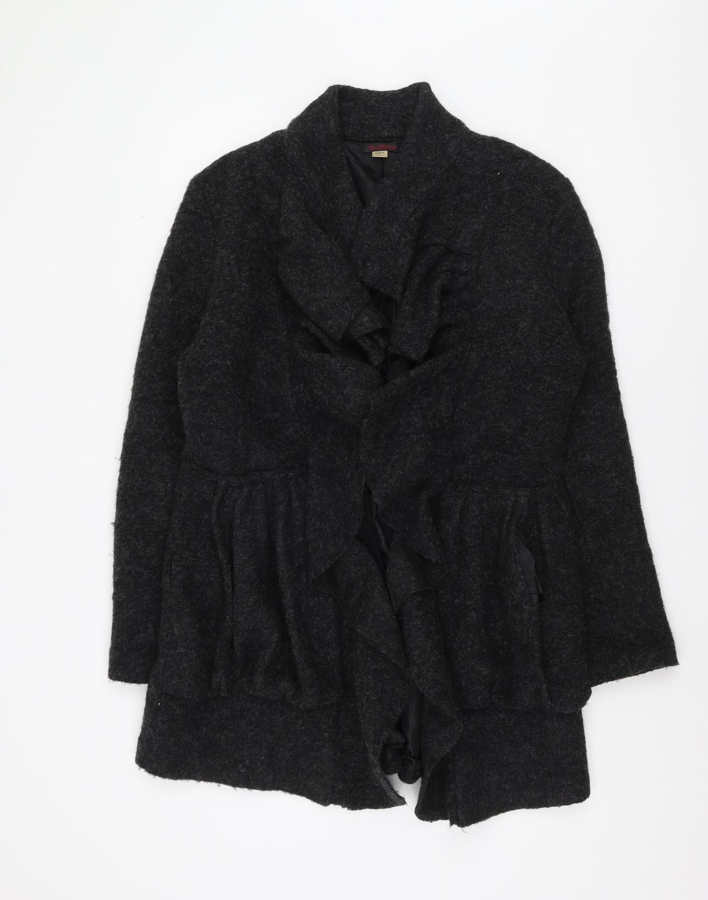 Joe Browns Women's Black Wool Blend Coat Size 16