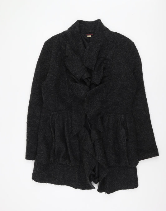 Joe Browns Women's Black Wool Blend Coat Size 16