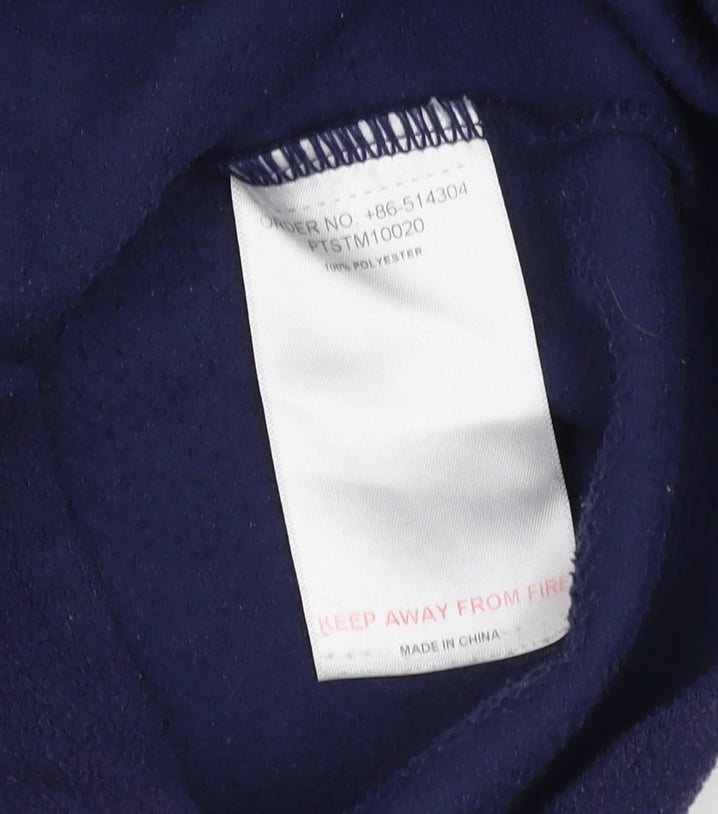 Peter Storm Men's Blue Fleece Pullover Sweatshirt M