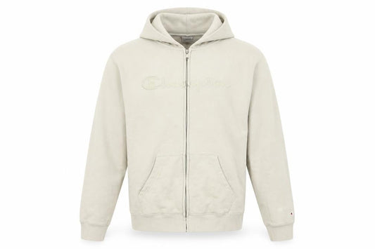 Champion Men's Beige Medium Hoodie Jacket, Casual