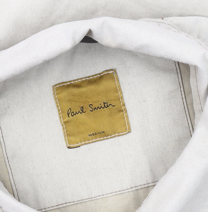 Paul Smith Men's Beige Medium Casual Cotton Jacket