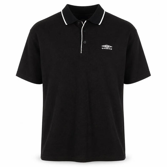 Umbro Men's Black Polo Shirt M - Casual Comfort