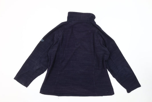 Regatta Women's Blue Pullover Sweatshirt 12 Hiking Casual