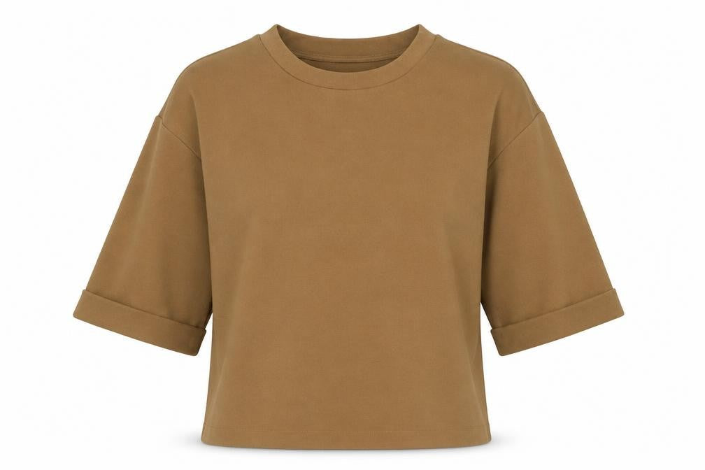 Womens UK XS Regular Moss Copenhagen Brown Pullover Sweatshirt
