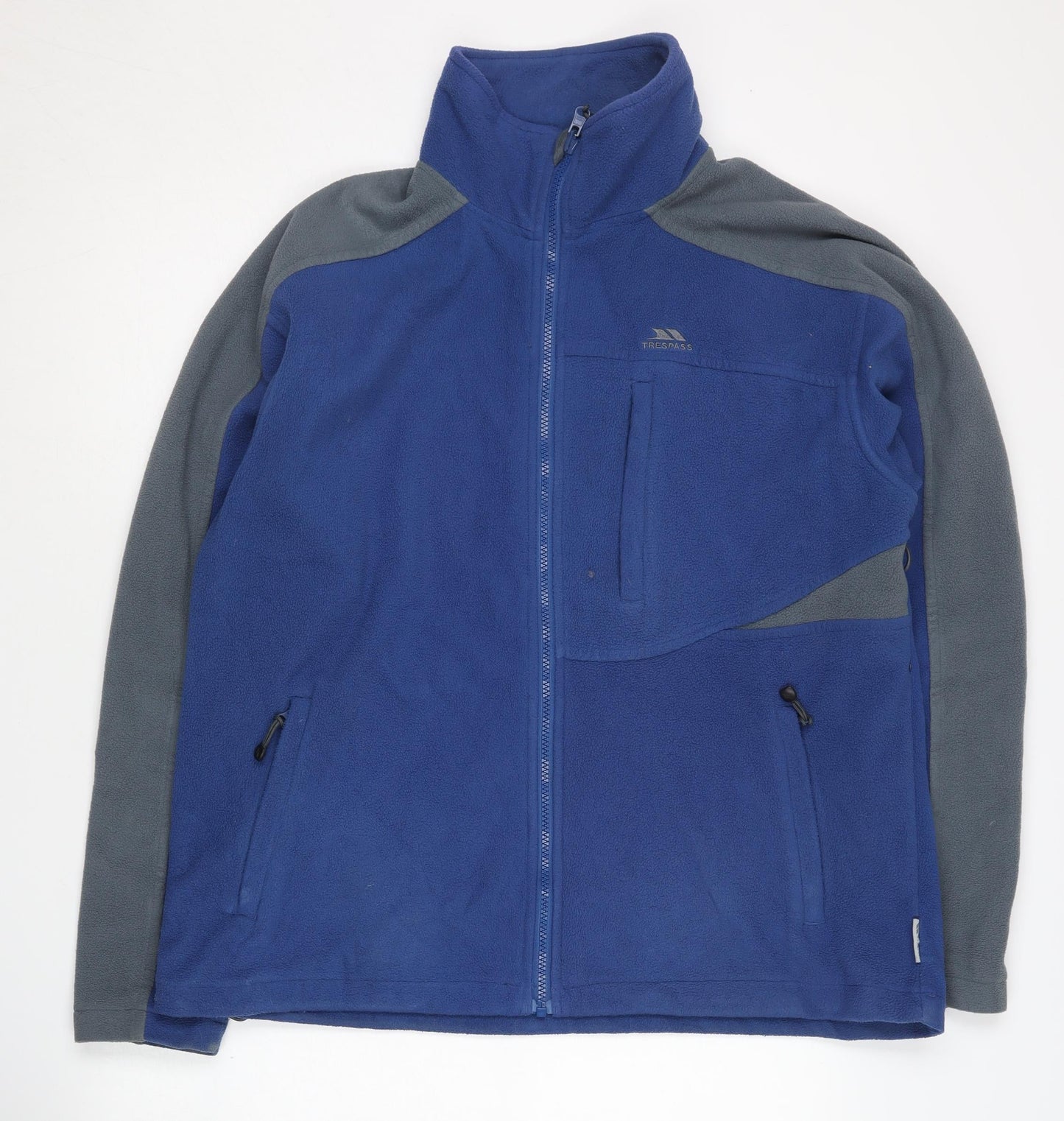 Trespass Men's Blue M Fleece Jacket with Pockets