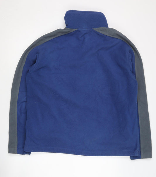 Trespass Men's Blue M Fleece Jacket with Pockets