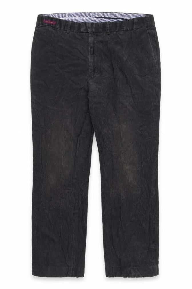 Marks and Spencer Black Corduroy Men's Trousers