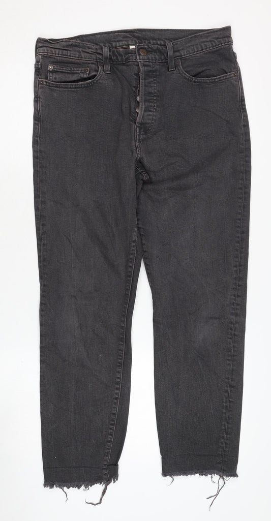 Levi's Women's Black Straight Jeans Size 32