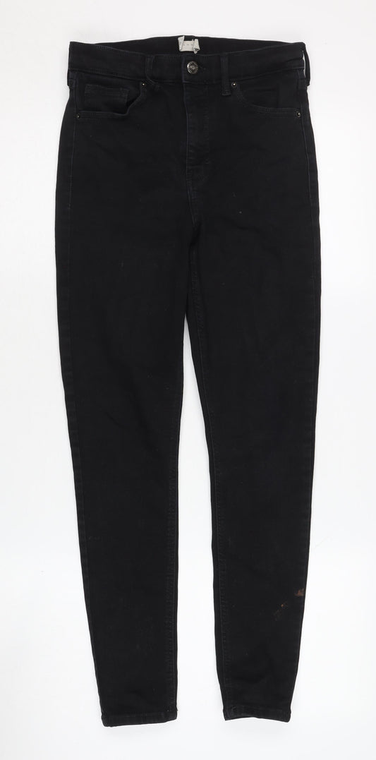 Topshop Women's Black Skinny Jeans Size 30