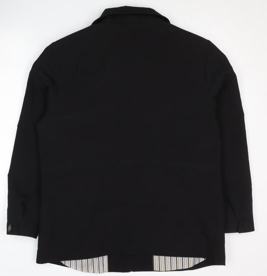 JBC Collection Women's Black Basic Jacket Size 16