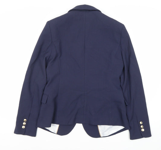 Next Women Blue Blazer Jacket Size 12 Business Wear