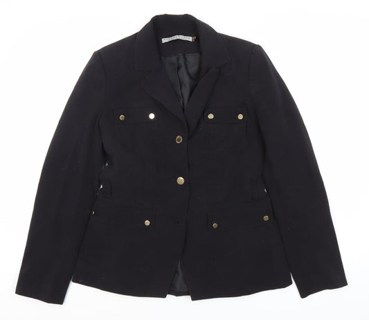 Marc New York Women's Black Blazer Size 6 Long Sleeve