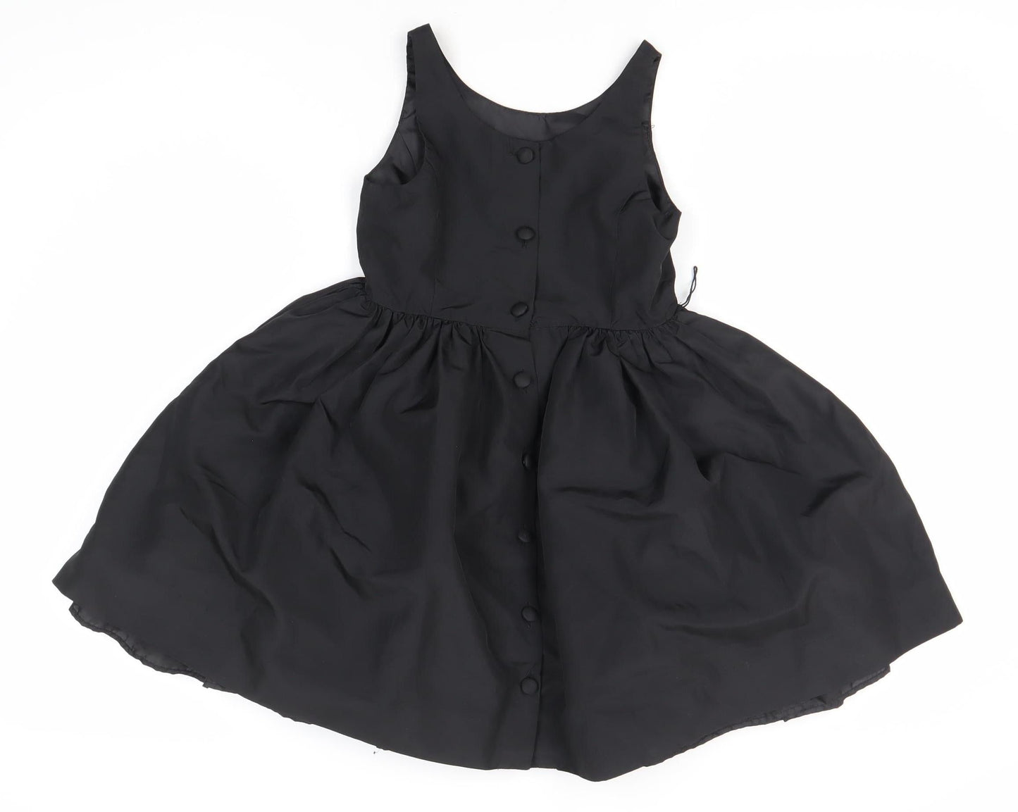 Ralph Lauren Girls Black Sleeveless Dress Size 10 Years