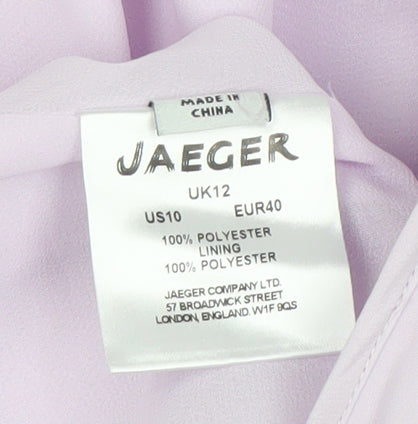 Jaeger Women's Pink Dress Size 12 Sleeveless New