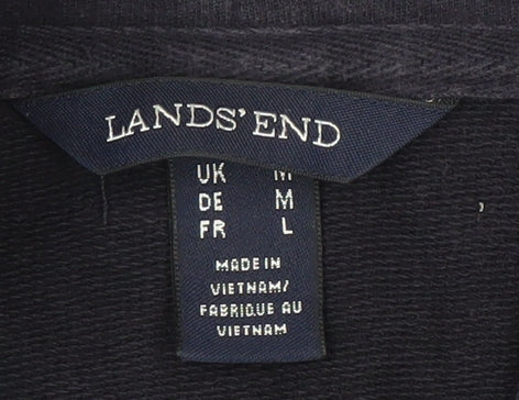 Lands' End Men's Blue Pullover Sweatshirt, Size L