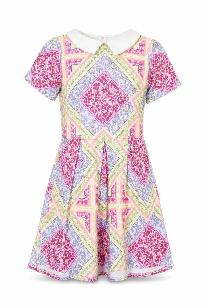 GSD London Women's Multicoloured A-Line Dress, Size 12