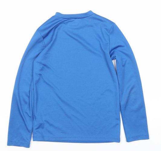 Old Navy Boys Blue Long Sleeve T-Shirt - Size 8